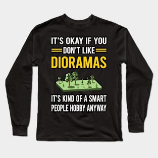 Smart People Hobby Diorama Dioramas Long Sleeve T-Shirt